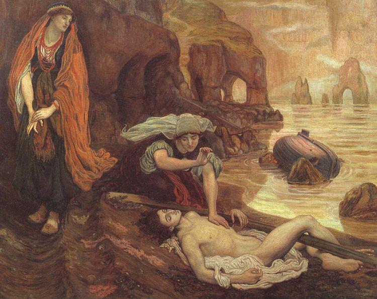 Brown, Ford Madox The Finding of Don Juan by Haidee